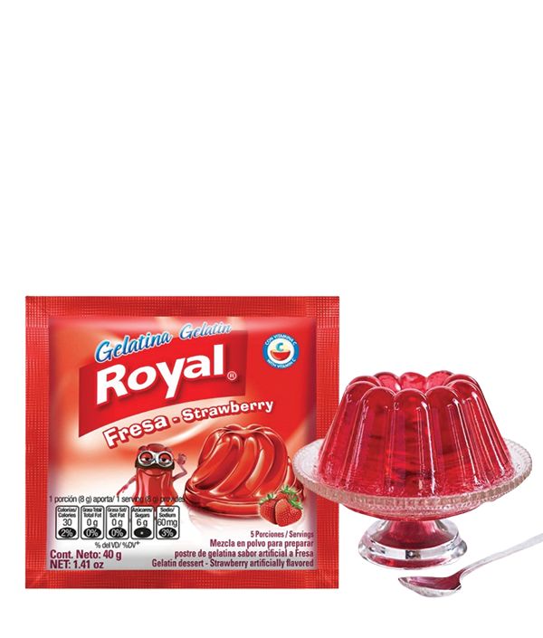 Paquete de Gelatina Royal Sabor Fresa
