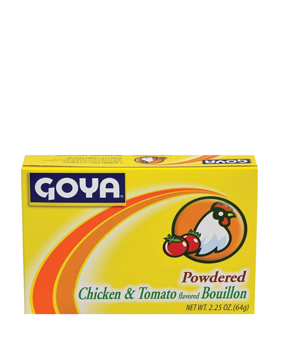 Cubitos En Polvo Caldo Con Sabor A Pollo & Tomate