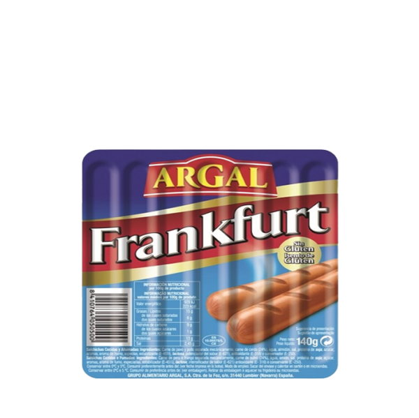 Salchicha De Cerdo Frankfurt S.L Argal Salchicha De Cerdo Frankfurt S.L Argal