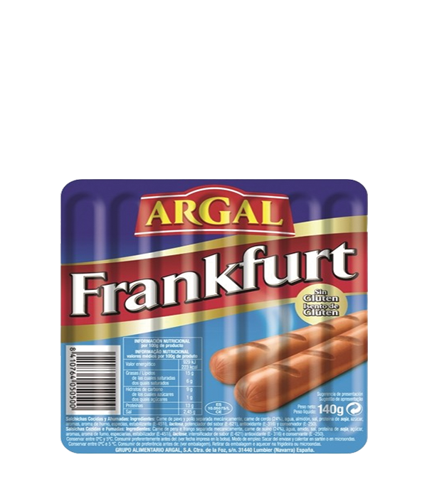 Salchicha De Cerdo Frankfurt S.L Argal