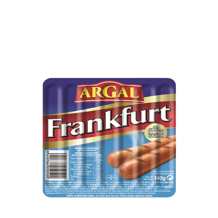 Salchicha De Cerdo Frankfurt S.L Argal
